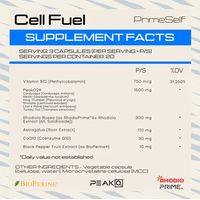 PrimeSelf Cell-Fuel - Performance, Power, Endurance